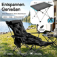 🏆 BEGRENSET TID: 50 % RABATT!🪑 Bærbar, justerbar sammenleggbar stol for utendørs bruk – Lett, solid og allsidig 🏕️✨