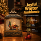 🕯️ Snølykt med musikk – sjarmerende julegave, snøfall og koselig stemning! 🎁🕊️