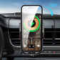 📱 Trådløs bilholder med hurtiglading – sensoråpning, 360° rotasjon. Lader mens du kjører! 🔋🚗