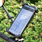 📱 Sykkelfeste med støtdemping – 4-akslet, mekanisk lås, én-hånds betjening. Perfekt til el-sykkel! 🚴‍♂️🔒