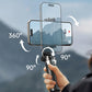 📱 Selvieg stativ på 140g – 11cm sammenleggbar, Bluetooth fjernkontroll, 10m rekkevidde. Perfekt til reiser! 🧳✨