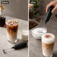 Håndholdt elektrisk melkeskummer og kaffemiksere