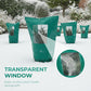 ❄️ Vinterdeksel for planter – frostbeskyttelse, gjennomsiktig vindu, glidelås. Holder frukt og blomster trygge! ✨🌿