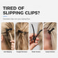 💇‍♀️ Hårseksjoneringsklemmer – dobbeltfunksjon kam + klemme, høy spenning. Perfekt til farging og styling! ✂️✨