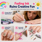 ✨ 24-farget glittertusjsett – doble tupper, metallisk skimmer, passer til negler og kort. Skaper gnistrende kunst! 🎨💅