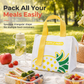 🍱 2026 HOT SALE 🥳 💞 50 000+ SOLGT! ✨ Isolert og forsterket lunsjbag – hold måltidene ferske og klare ✨