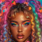 🎨 Midlertidig hårfargepenn – kamtupp, raske striper, kompakt. Perfekt til fest, cosplay og bilder! ✨🌈