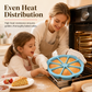 🥧 Silikon sconeform med 8 rom – non-stick, varmebestandig, perfekte trekantede bakverk. Enkel å rengjøre! ✨🧁