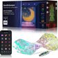 🌈 Smart LED-lysslynge – app + fjernkontroll, musikksynk, vanntett PVC. Tilpass farger og mønstre til fest og hage! ✨🎶