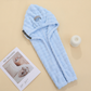 📢📢 50 % RABATT!! ⏰ Stort hårhåndkle – mykt korallfleece – tørker raskt og med elastisk bånd for damer 💕