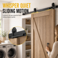 ⏳🔥50 % RABATT I BEGRENSET TID! ⏰🛡️ Mekanisme for myk lukking av skyvedører til låvedører – uten boring, lydløs lukking, holdbar 🚪✨