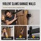 ⏳🔥50 % RABATT I BEGRENSET TID! ⏰🛡️ Mekanisme for myk lukking av skyvedører til låvedører – uten boring, lydløs lukking, holdbar 🚪✨