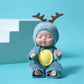 🎄✨ JUL: 50 % rabatt i en begrenset periode – Sjarmerende sett med minidukker – Gaveklar samling med realistiske, sovende ansikter – Den perfekte julegaven 🎁👶🛡️