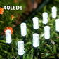 ✨ Krystall solcellelys for hagen – IP54 vanntett, skumringsensor, magisk glød. Pynt hagen uten strømkostnader! 🌿🌟