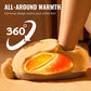 🦶 Varmefotvarmer i plysj – 3 sek oppvarming, 360° varme, avtakbart trekk. Holder føttene varme i timevis! ✨🔥