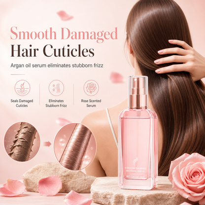 💆 Mikrokapsel hårolje-spray – reparerer skadede hårstrå, lukker kuten, gir dyp glans. Silkeaktig og lett! ✨🌸