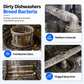 🧼 Dyprens for oppvaskmaskin – fjerner fett og kalk, dreper bakterier. Enkel 4-trinns bruk – frisk maskin! ✨🛡️