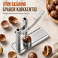 🌰 Kastanjeknekker i rustfritt stål – enkel spak, rene kutt, skånsom mot fingrene. Perfekt for raske måltider! ✨🔩