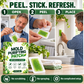 🌿 Plantebasert muggplaster – selvklebende, skånsom beskyttelse, enkel å feste. Holder veggen ren og mugfri! ✨🛡️
