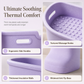 🛁 Dyp fotbad-balje for leggene – ergonomisk støtte, varmebestandig EVA, komfort. Lindrer slitne legger! ✨💆‍♀️