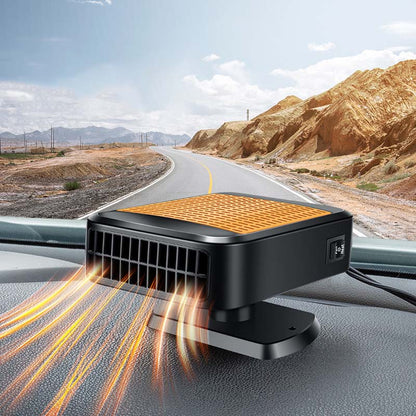 ⏳Tidsbegrenset 50 % rabatt⏰Bærbar bilvarmer og defroster🚗🔥