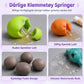🎨 Lag din egen klemball – fargerik leire, glitrende fyll, slitesterk og lekkasjesikker. Kreativ DIY-moro! ✨🤲