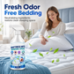 🛏️ Rensespray for madrass og sengetøy – fin tåke, fjerner støv og lukt. Friskere seng uten vask! ✨💨