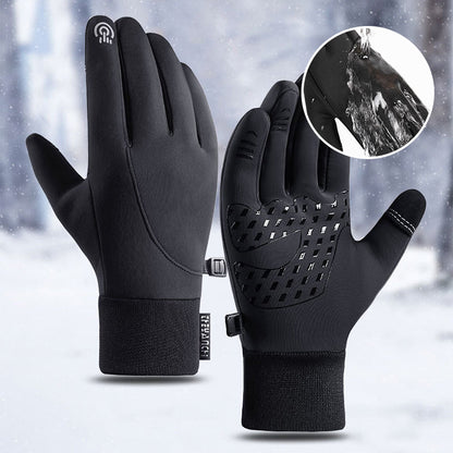 🧤 Vindtette vinterhansker for menn – thermofleece, sklisikkert grep, berøringsskjerm. Hold hendene varme og aktive! ✨❄️