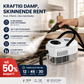 🔥 Høytrykksdamprenser – 6 justerbare nivåer, LCD, rask oppvarming, fjerner skitt og fett. Med tilbehør for omfattende rengjøring – supereffektiv! 💪🧼