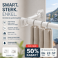 🏠 Selvklebende stangbraketter – vannavstøtende, rustfrie, passer til tre, fliser og betong! 💪🛡️
