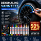 🖌️ Vanntett dekkmalingspenn – 12 farger, varer i 6–12 mnd. Perfekt til riper og design! 🚗✨