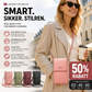 👛 RFID-tyverisikker telefonveske – 4 kortrom, 3 rom, gjennomsiktig berøringslomme. Lett PU-skinn, justerbar stropp – perfekt til hverdag og reiser! 🛡️✨
