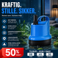 🐠 Bunnsugende filterpumpe – 360° rengjøring, stillegående, overopphetingsvern. Perfekt til akvarier! 🔄💧
