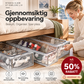 📦 Sammenleggbar skoboks – vanntett, stablebar, med glidelås. Perfekt til skap, inngang og under sengen! 💪🏠