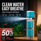 🐠 Akvariefilter med flerlagsfiltrering – stille drift, energieffektiv, holder vannet klart. Perfekt for 20–150L! ✨💧