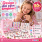 🌈 Charmesmykke-sett for barn – allergivennlig, enkelt å tre, perfekt bursdagsgave. Slipp fantasien løs! 💪💖