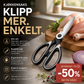 🔪 Multifunksjonell kjøkkensaks – kutter kjøtt, grønnsaker, fisk, nøtter og mer. Rustfritt stål! 🦴✨