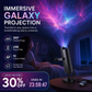 Plug-and-Play HD-nattlampe med Galaxy- og havmotiv🥳Over 50 000 fornøyde brukere