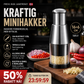 🧄 Hvitløkshakker i 304 rustfritt stål – skarpe blader, slitesterk, knuser hvitløk, løk og paprika på sekunder. Rask og effektiv! ✨💪