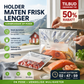 🥡 Gjenbrukbare folieposer – lufttett, lukkebeskyttende, holder maten fersk lenger! 🛡️✨