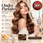 💅 BLITZTILBUD: 50 % RABATT! 32 mm krølltang – negative ioner, 4 temperaturinnstillinger 160–220 °C og automatisk avstengning etter 60 minutter for voluminøse krøller ✨