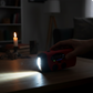 Multifunksjonell nødradio med solcelle, håndsveiv, LED-lys og SOS-alarm – 50 % rabatt