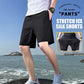 Is Silke Stretch Shorts for menn i pluss-størrelse