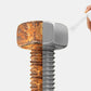 Rustfjerningsspray for bilmetallkomponenter
