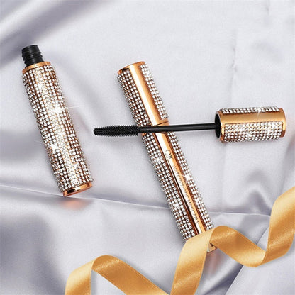 4D Diamond Vanntett Silkefiber Tykkende Forlengende Mascara