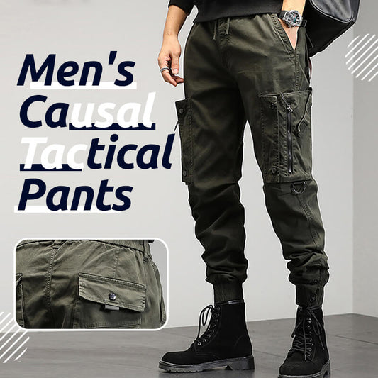 Kausale taktiske bukser for menn