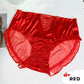 Kvinders Blondeundertøj Ice Silk Satin Sømløse Trusser