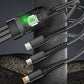 100W 3-i-1 Rask Ladekabel
